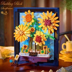 Sunflower Building Blocks 1227pcs